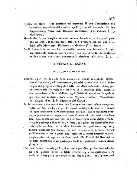 Repertorio generale di giurisprudenza dei tribunali romani