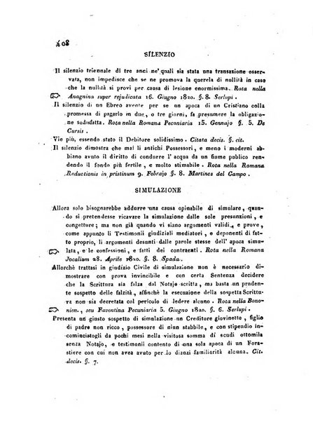 Repertorio generale di giurisprudenza dei tribunali romani