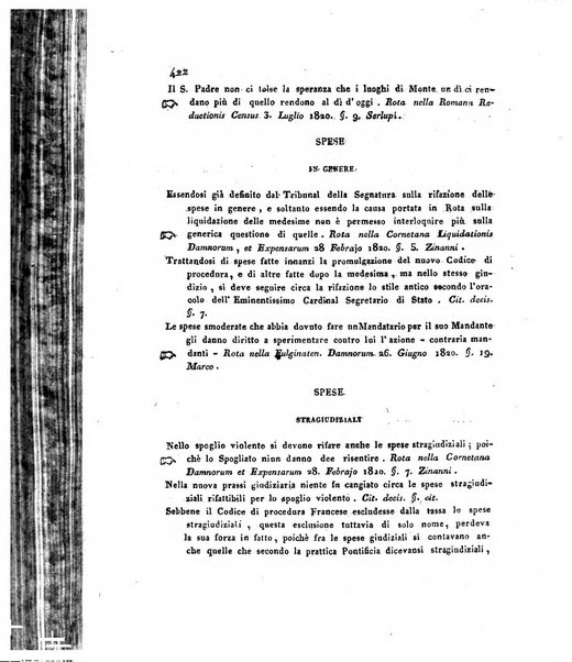 Repertorio generale di giurisprudenza dei tribunali romani