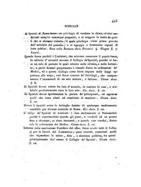 Repertorio generale di giurisprudenza dei tribunali romani