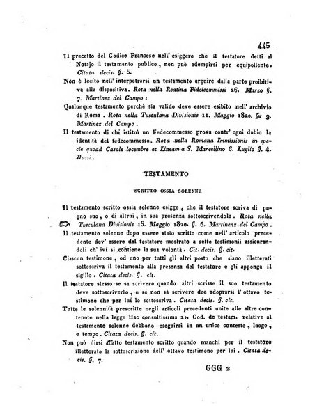 Repertorio generale di giurisprudenza dei tribunali romani