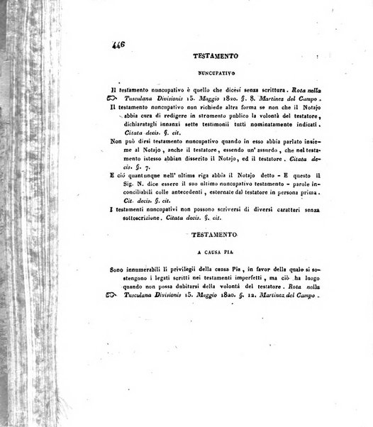 Repertorio generale di giurisprudenza dei tribunali romani