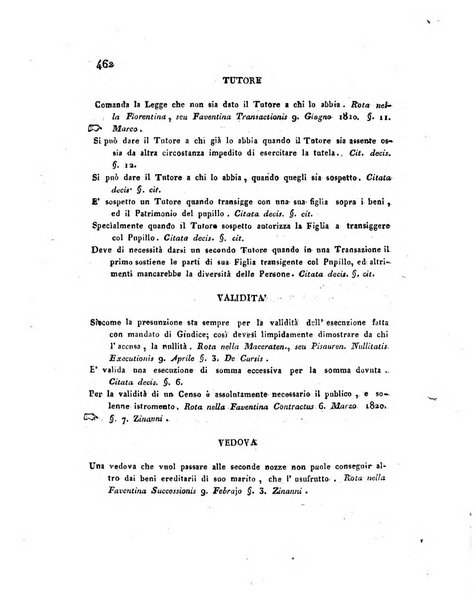 Repertorio generale di giurisprudenza dei tribunali romani