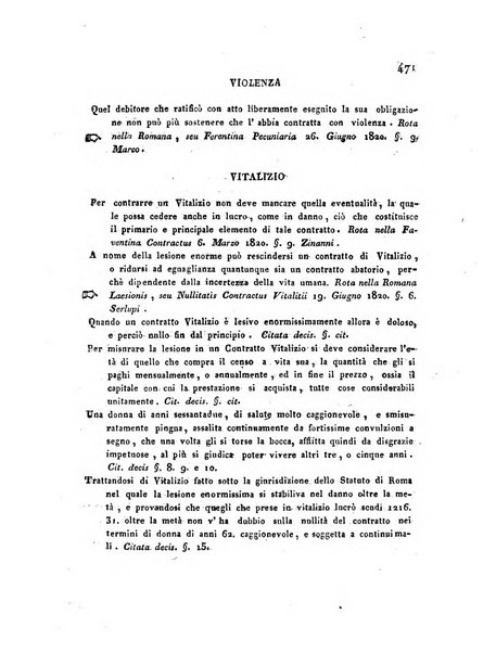 Repertorio generale di giurisprudenza dei tribunali romani