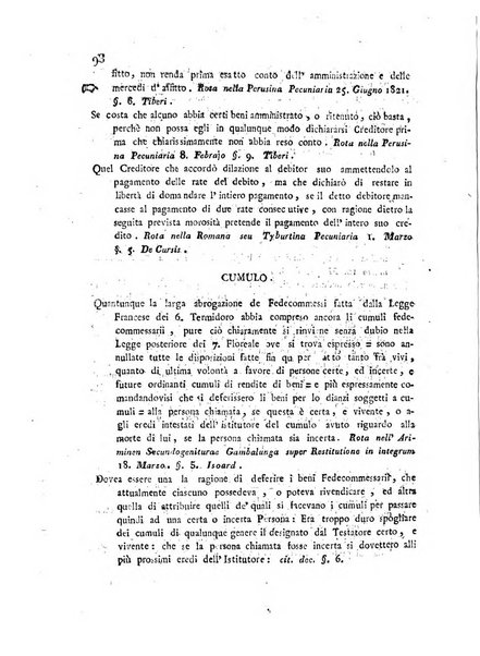 Repertorio generale di giurisprudenza dei tribunali romani