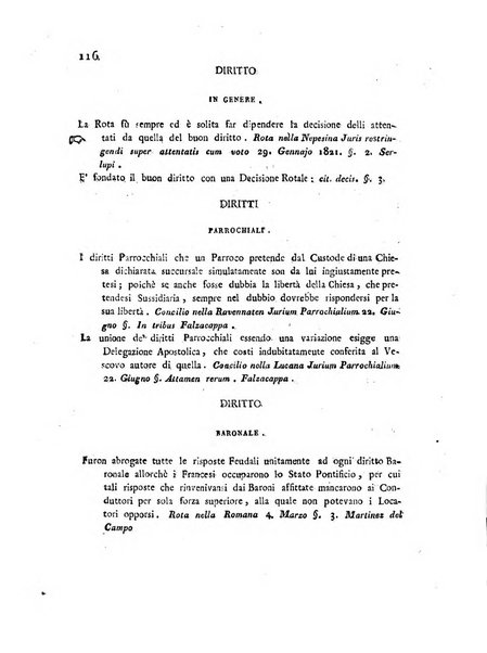 Repertorio generale di giurisprudenza dei tribunali romani