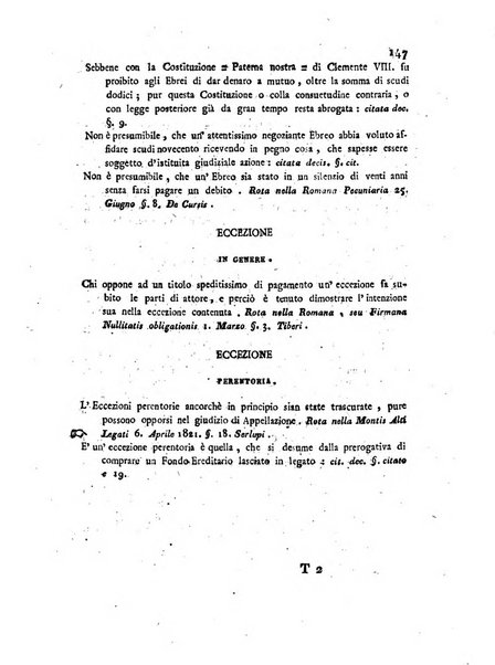 Repertorio generale di giurisprudenza dei tribunali romani