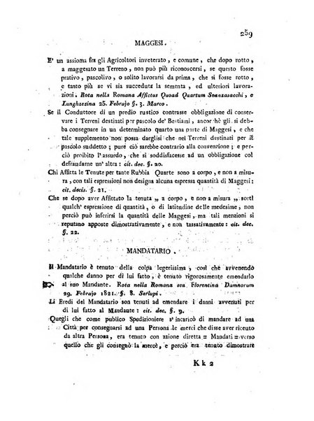 Repertorio generale di giurisprudenza dei tribunali romani