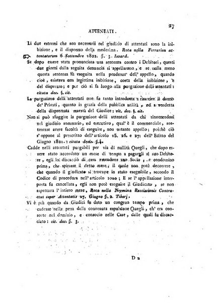 Repertorio generale di giurisprudenza dei tribunali romani