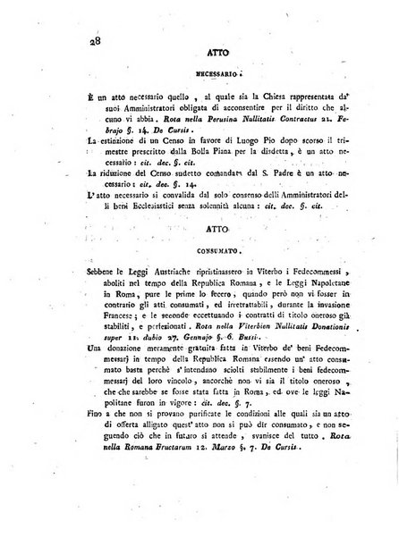 Repertorio generale di giurisprudenza dei tribunali romani