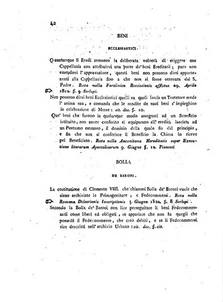 Repertorio generale di giurisprudenza dei tribunali romani