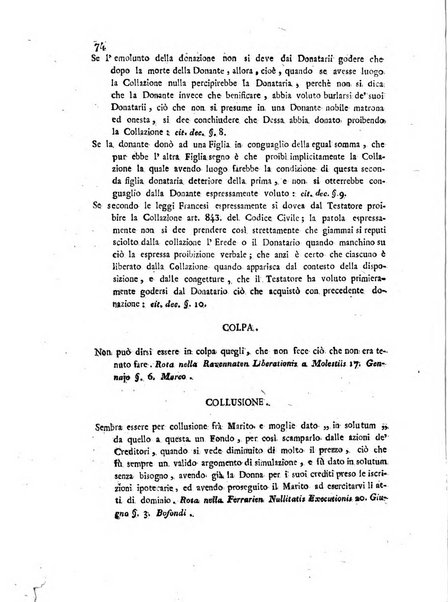 Repertorio generale di giurisprudenza dei tribunali romani