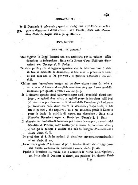 Repertorio generale di giurisprudenza dei tribunali romani