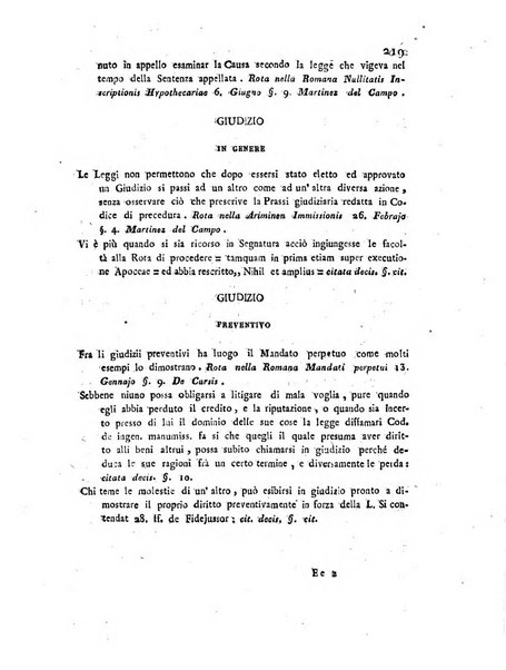 Repertorio generale di giurisprudenza dei tribunali romani