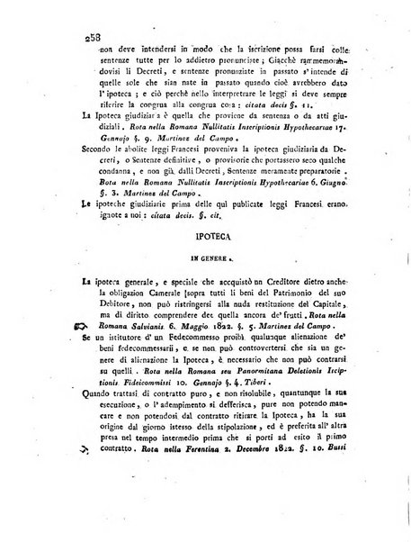 Repertorio generale di giurisprudenza dei tribunali romani