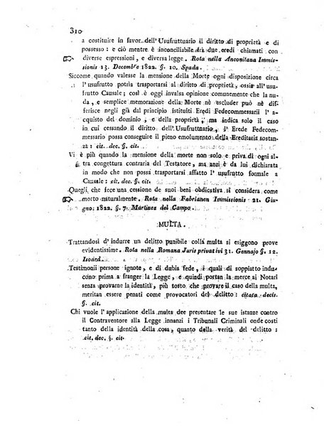 Repertorio generale di giurisprudenza dei tribunali romani