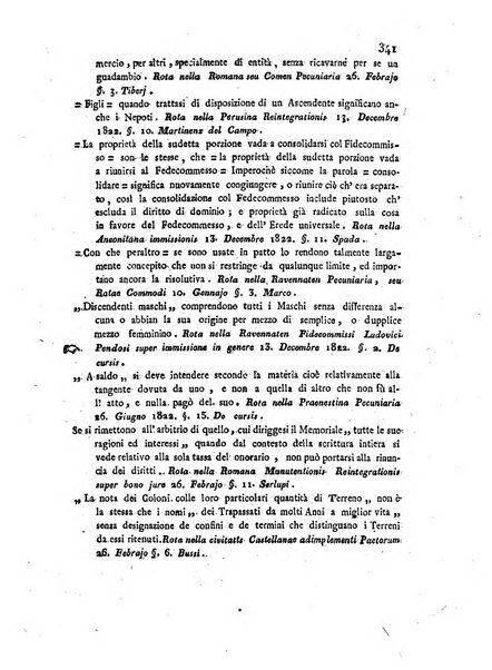 Repertorio generale di giurisprudenza dei tribunali romani