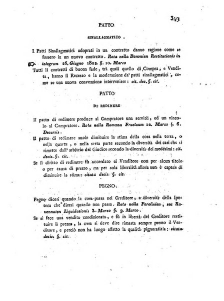 Repertorio generale di giurisprudenza dei tribunali romani