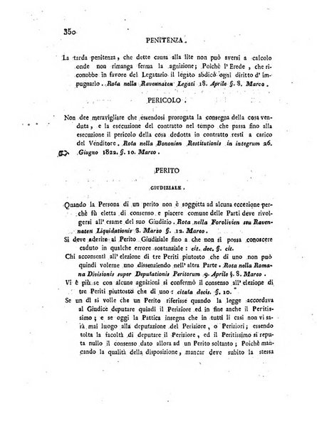 Repertorio generale di giurisprudenza dei tribunali romani