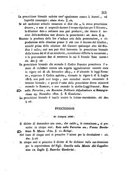 Repertorio generale di giurisprudenza dei tribunali romani