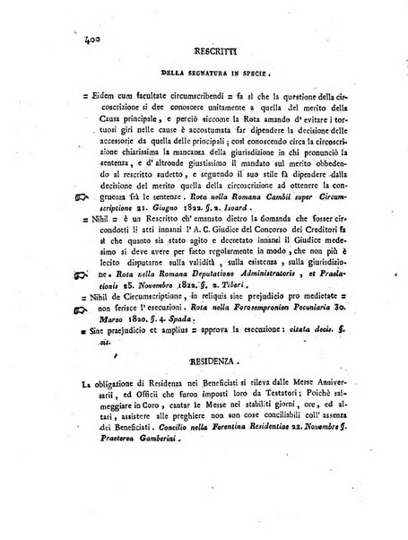 Repertorio generale di giurisprudenza dei tribunali romani