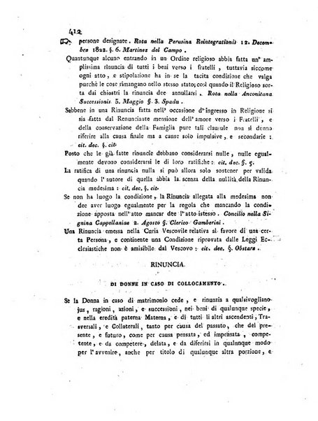 Repertorio generale di giurisprudenza dei tribunali romani