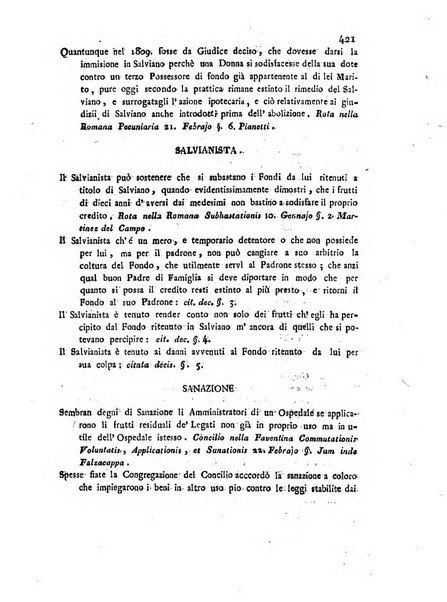 Repertorio generale di giurisprudenza dei tribunali romani