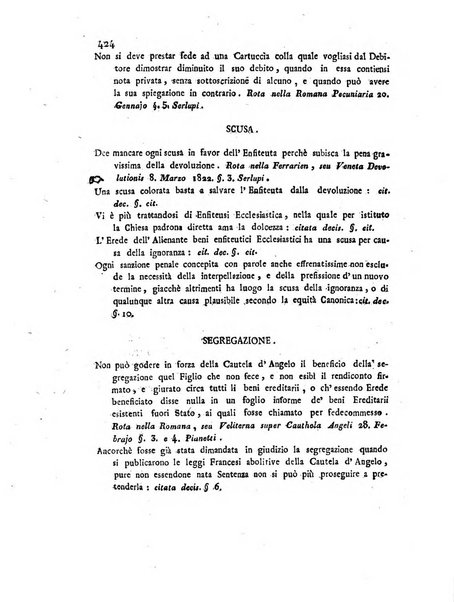 Repertorio generale di giurisprudenza dei tribunali romani