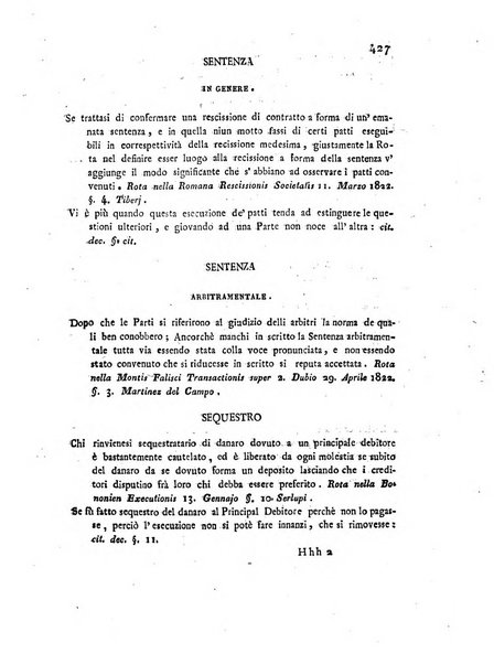 Repertorio generale di giurisprudenza dei tribunali romani