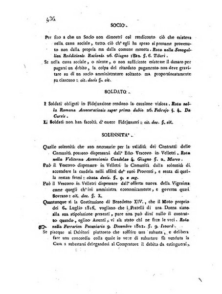 Repertorio generale di giurisprudenza dei tribunali romani