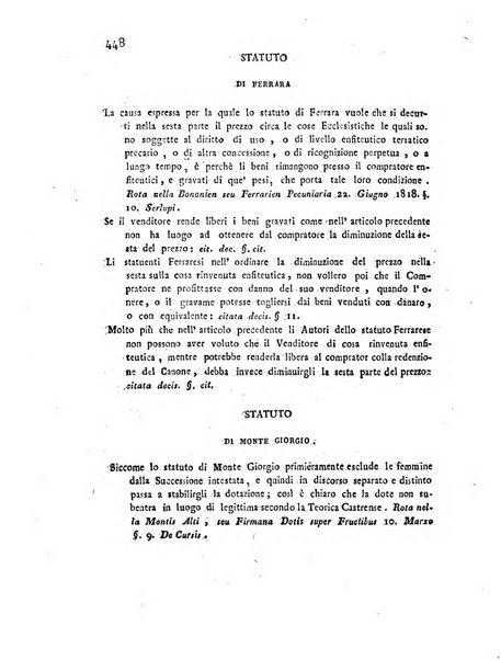 Repertorio generale di giurisprudenza dei tribunali romani