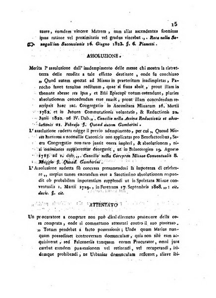 Repertorio generale di giurisprudenza dei tribunali romani