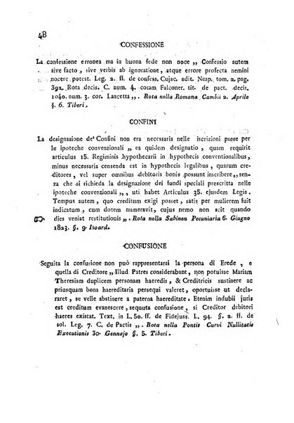 Repertorio generale di giurisprudenza dei tribunali romani