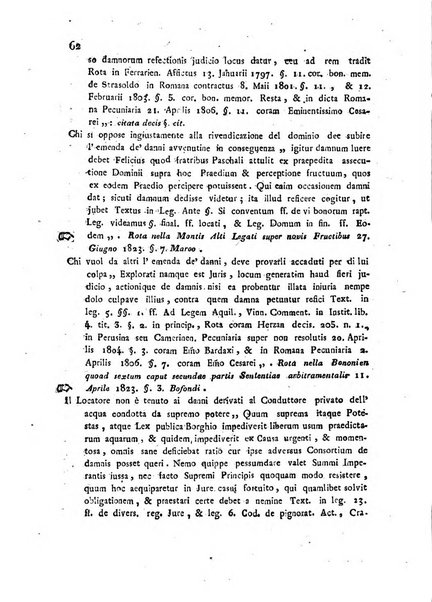 Repertorio generale di giurisprudenza dei tribunali romani