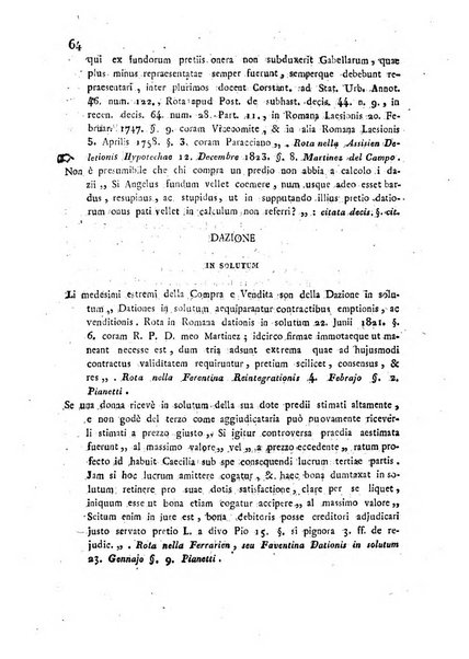 Repertorio generale di giurisprudenza dei tribunali romani