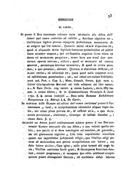 Repertorio generale di giurisprudenza dei tribunali romani