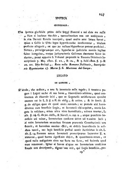 Repertorio generale di giurisprudenza dei tribunali romani