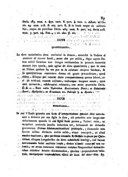 Repertorio generale di giurisprudenza dei tribunali romani