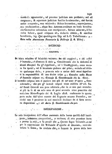 Repertorio generale di giurisprudenza dei tribunali romani