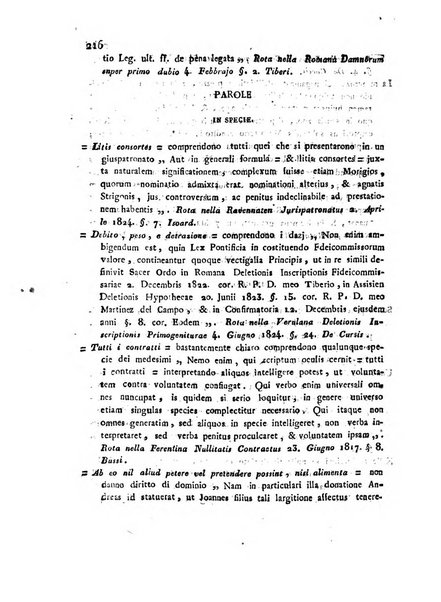 Repertorio generale di giurisprudenza dei tribunali romani