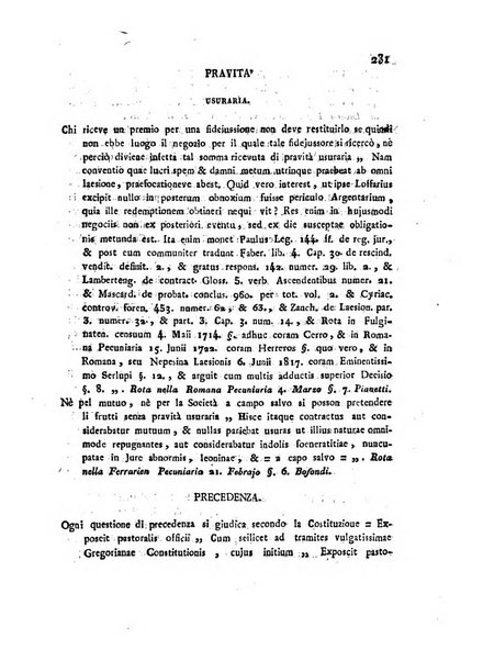 Repertorio generale di giurisprudenza dei tribunali romani