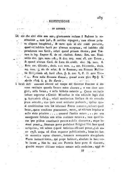 Repertorio generale di giurisprudenza dei tribunali romani