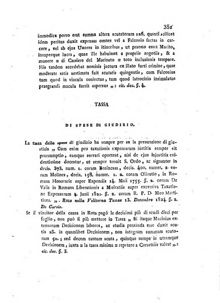 Repertorio generale di giurisprudenza dei tribunali romani