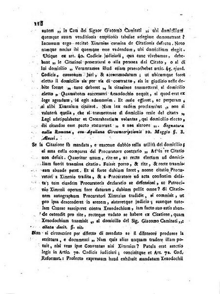 Repertorio generale di giurisprudenza dei tribunali romani