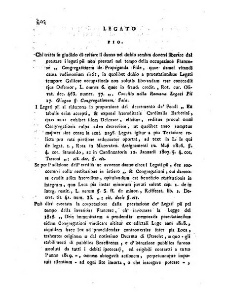 Repertorio generale di giurisprudenza dei tribunali romani