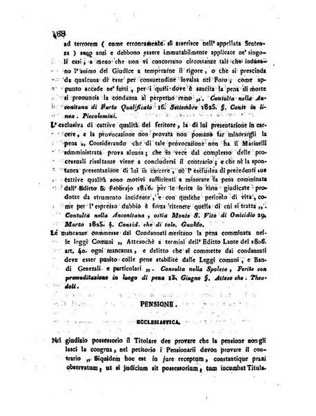 Repertorio generale di giurisprudenza dei tribunali romani