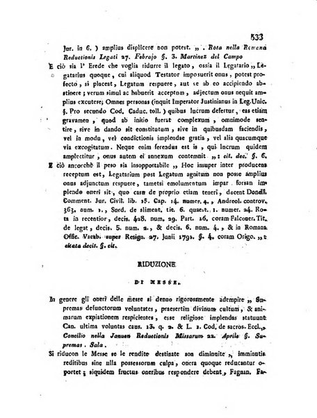 Repertorio generale di giurisprudenza dei tribunali romani