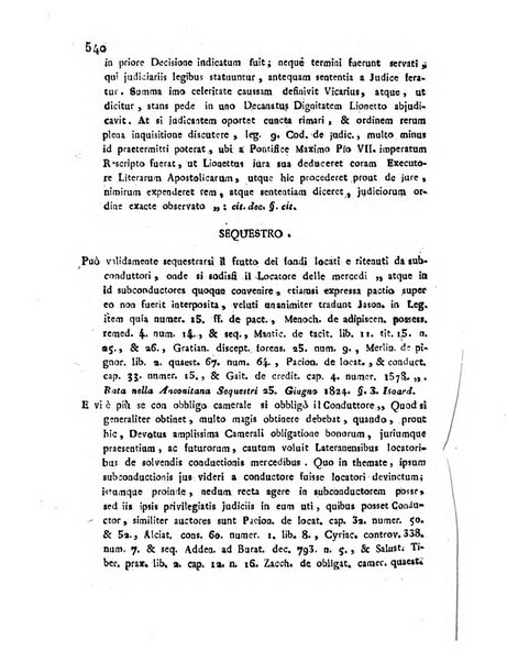 Repertorio generale di giurisprudenza dei tribunali romani