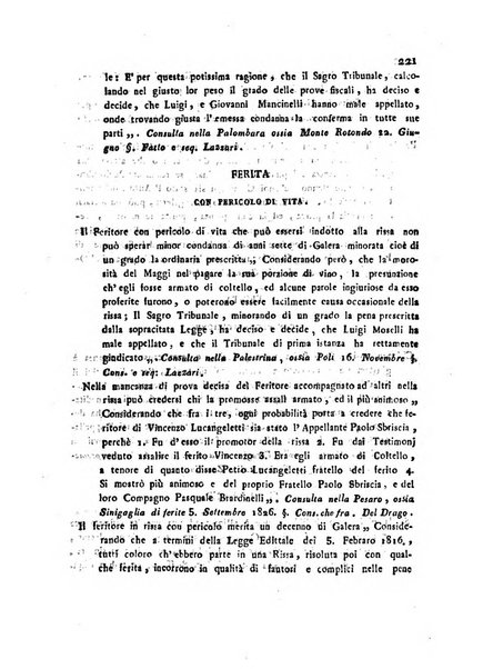 Repertorio generale di giurisprudenza dei tribunali romani