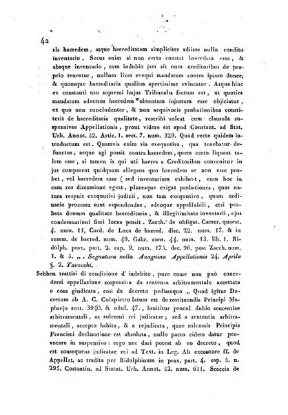 Repertorio generale di giurisprudenza dei tribunali romani